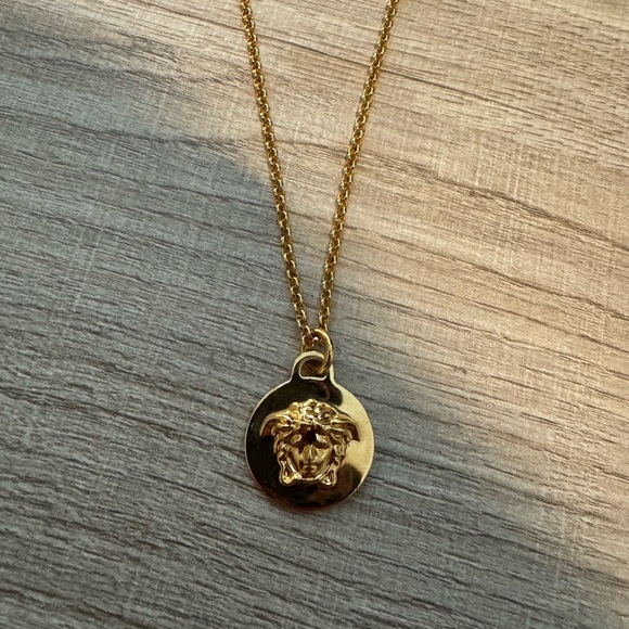 Versace Jewelry - Versace Gold Medusa Pendant Necklace